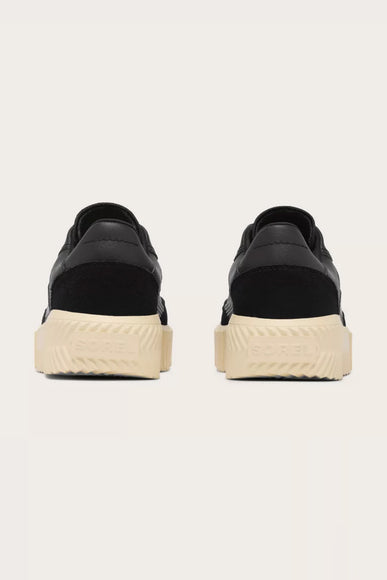 Sorel Out N About Ave T-Toe Sneakers for Women in Black, Honey White.