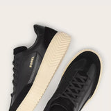Sorel Out N About Ave T-Toe Sneakers for Women in Black, Honey White.