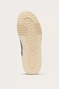 Sorel Out N About Ave T-Toe Sneakers for Women in Black, Honey White.