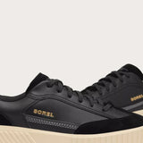 Sorel Out N About Ave T-Toe Sneakers for Women in Black, Honey White.