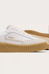 Sorel Out N About Ave T-Toe Sneakers for Women in Sea Salt, Gum