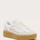 Sorel Out N About Ave T-Toe Sneakers for Women in Sea Salt, Gum