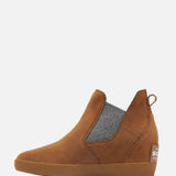 Sorel Out N About Slip-On Wedge Booties for Women in Velvet Tan