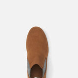 Sorel Out N About Slip-On Wedge Booties for Women in Velvet Tan