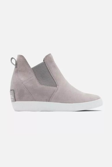 Sorel Out N About Slip-On Wedge Booties for Women in Grey