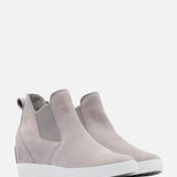 Sorel Out N About Slip-On Wedge Booties for Women in Grey