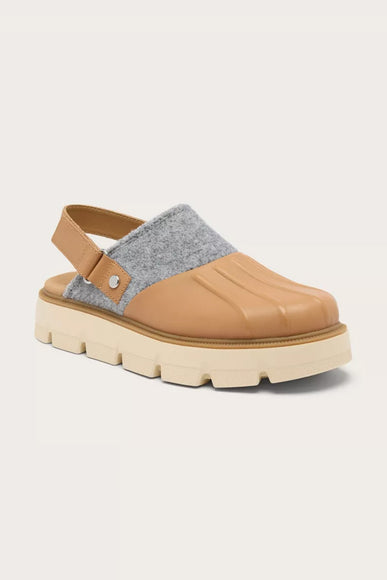 Sorel Rein CB Slingback Clogs for Women in Tan