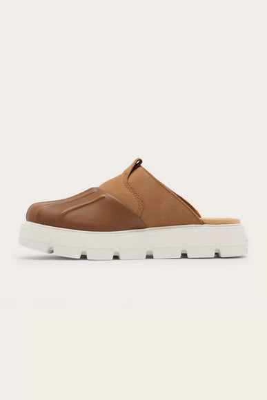 Sorel Rein CB Velvet Clogs for Women in Tan 