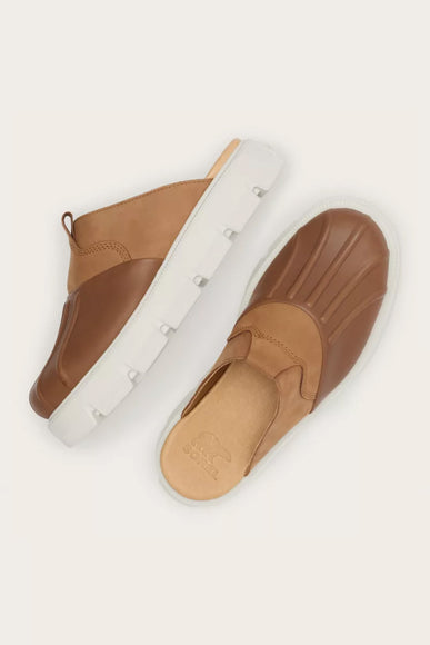 Sorel Rein CB Velvet Clogs for Women in Tan 