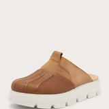 Sorel Rein CB Velvet Clogs for Women in Tan 