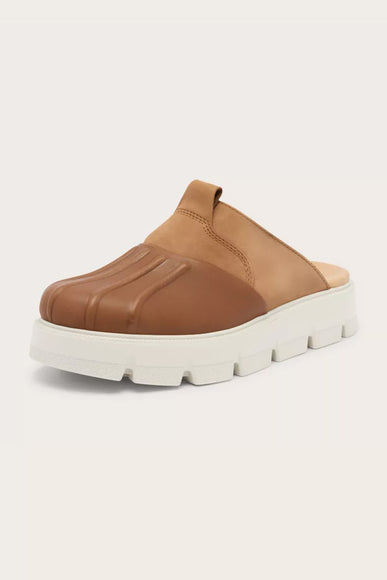 Sorel Rein CB Velvet Clogs for Women in Tan 