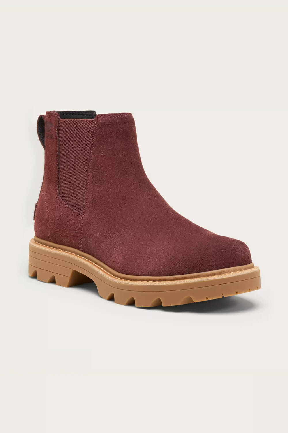 Sorel Revel RD Waterproof Chelsea Boots for Women in Redwood