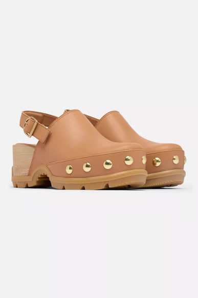 Sorel Roam'N RVT Clogs for Women in Tawny Buff