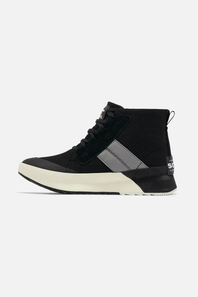 Sorel Out N About Mid Sneakers for Women in Black