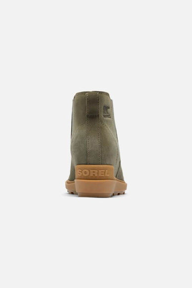 Sorel Evie Chelsea Booties for Women in Green