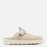 Sorel Viibe Suede Clogs for Women in Beige