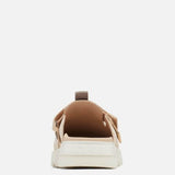 Sorel Viibe Suede Clogs for Women in Beige