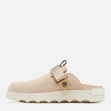 Sorel Viibe Suede Clogs for Women in Beige