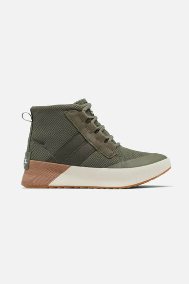 Sorel Out N About Mid Sneakers for Women in Green