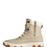 Sperry Acadia Leather Boots for Women in Off White