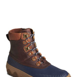 Sperry Acadia Leather Boots for Women in Navy/Brown