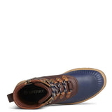 Sperry Acadia Leather Boots for Women in Navy/Brown