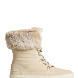 Sperry Torrent Winter Lace Up Boots for Women in Ivory
