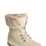 Sperry Torrent Winter Lace Up Boots for Women in Ivory