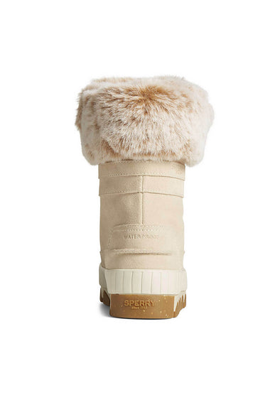 Sperry Torrent Winter Lace Up Boots for Women in Ivory
