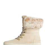Sperry Torrent Winter Lace Up Boots for Women in Ivory