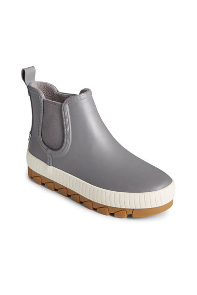 Sperry Torrent Chelsea Waterproof Rain Booties for Women in Grey