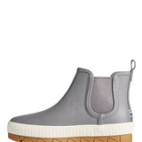 Sperry Torrent Chelsea Waterproof Rain Booties for Women in Grey