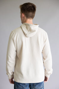 Fleece Lined Hoodie for Men in Haze