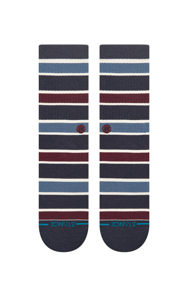 Stance Devon Crew Socks in Navy