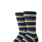 Stance Hudson Crew Socks for Men in Navy
