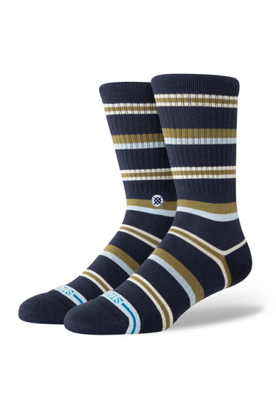 Stance Hudson Crew Socks for Men in Navy