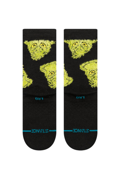 Stance Mean One Crew Socks for Men in Black
