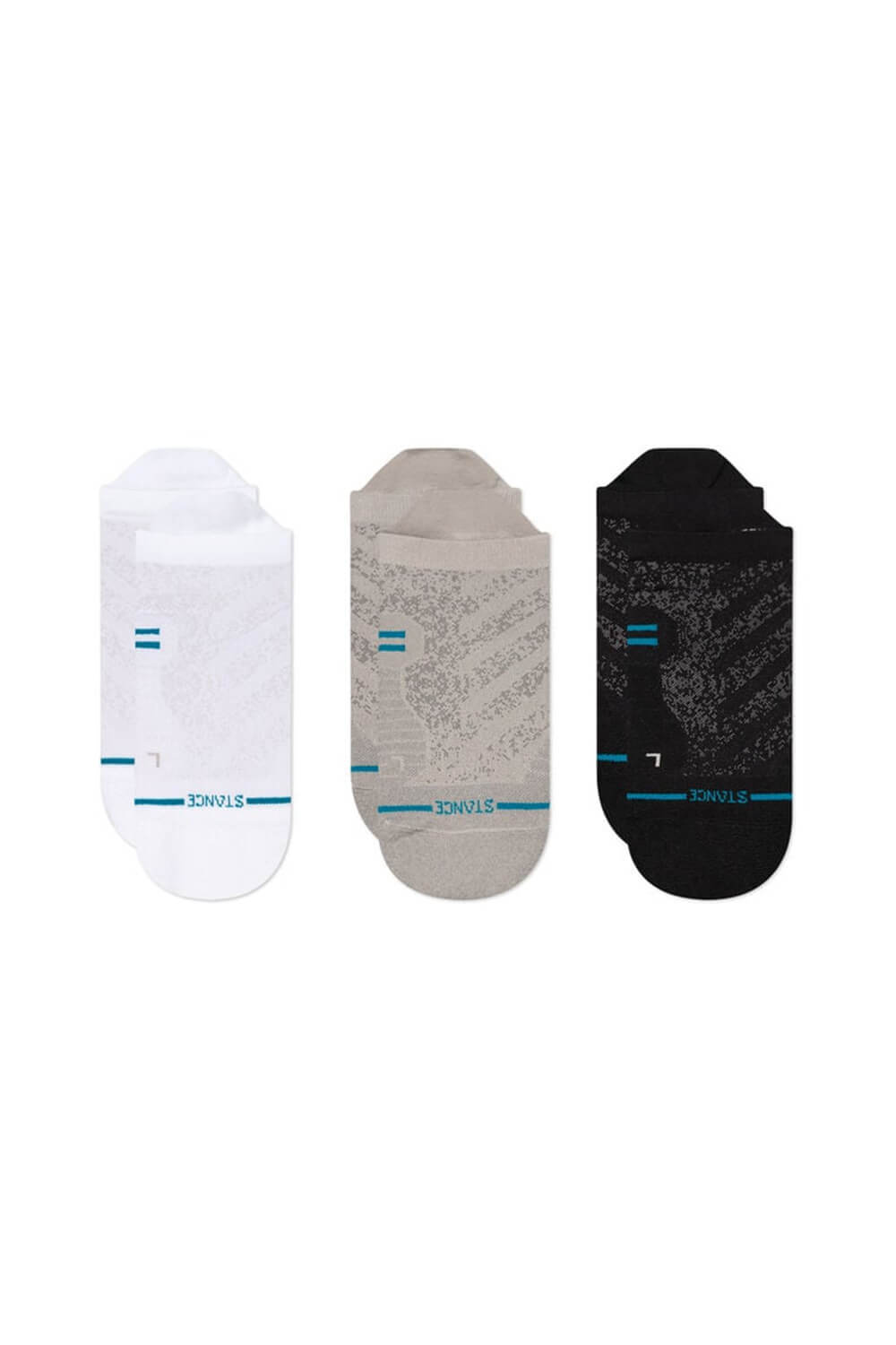 Stance Run Light 3 Pack Tab Socks for Men in Multi