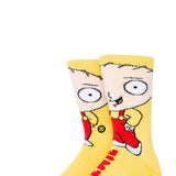Stance Stewie Crew Socks for Men in Yellow