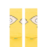 Stance Stewie Crew Socks for Men in Yellow