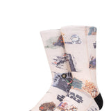 Stance Return of the Jedi Crew Socks for Men in Sand