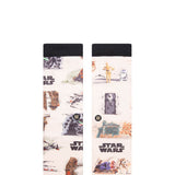 Stance Return of the Jedi Crew Socks for Men in Sand