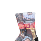 Stance What Happened Crew Socks for Men in Multicolor
