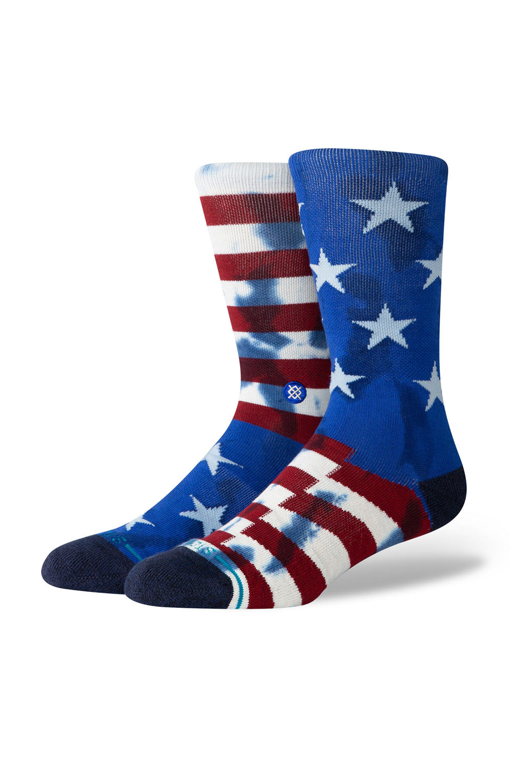 Stance The Banner Crew Socks in Navy