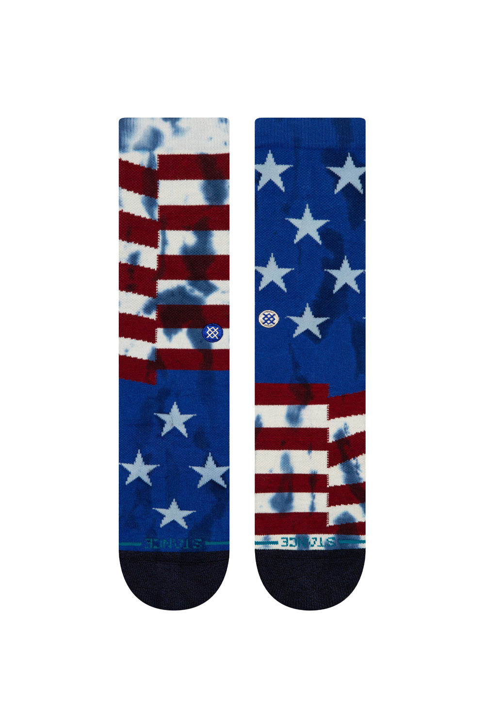 Stance The Banner Crew Socks in Navy