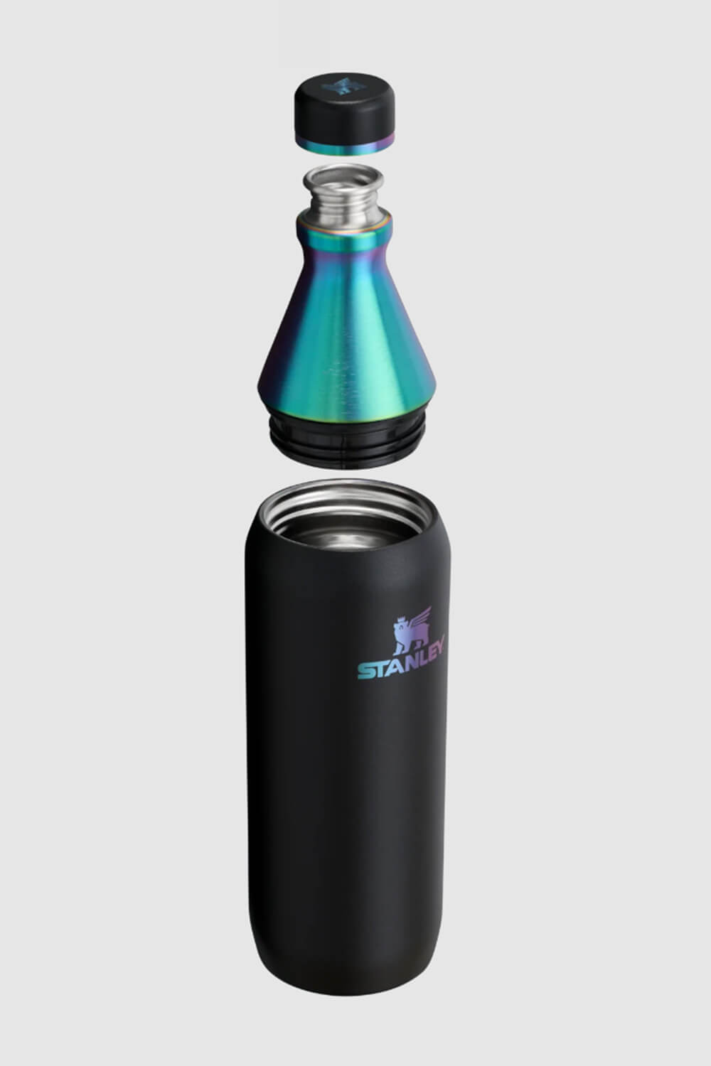 Stanley 20 oz All Day Slim Bottle in Black Chroma