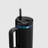 Stanley Quencher H2.0 FlowState 30oz Travel Tumbler in Black Chroma