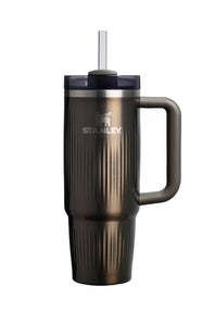 Stanley Quencher H2.0 Fluted 30 oz Tumbler in Gunmetal Shine