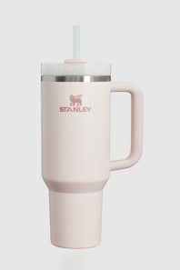 Stanley Quencher H2.0 FlowState 40oz Travel Tumbler in Rose Quartz