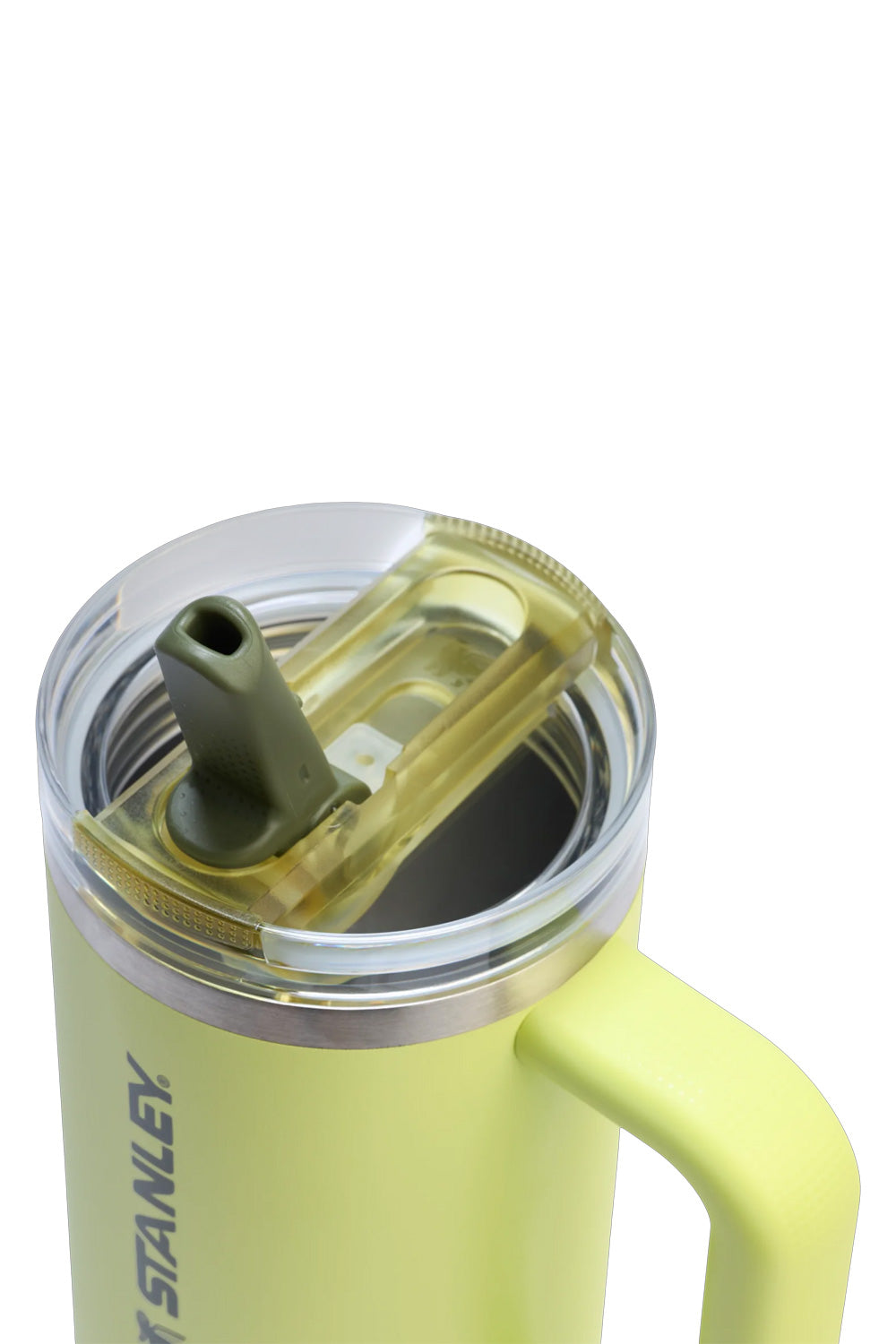 Stanley 30 oz The Quencher ProTour Flip Straw Tumbler in Yellow Green